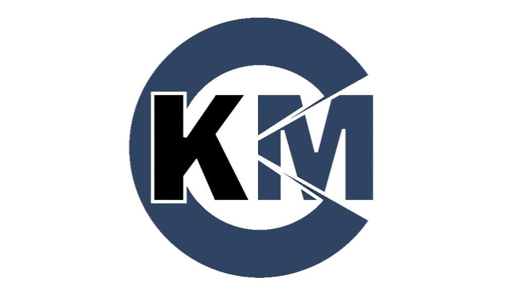 k&m logo